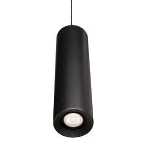 Projectlight Artemis - hanglamp - Ø 8 x 200 cm - zwart