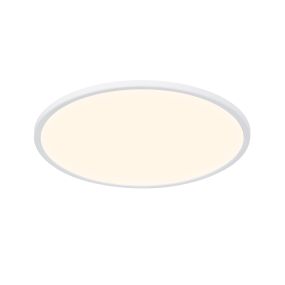 Nordlux Oja - plafondverlichting - Ø 42,4 x 2,3 cm - 19W LED incl. (3000K/4000K) - wit
