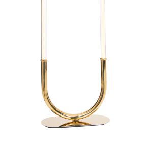 Maxlight Olivia - tafellamp - 35 x 15 x 82,5 cm - 15W LED incl. - goud
