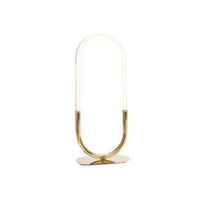 Maxlight Olivia - tafellamp - 35 x 15 x 82,5 cm - 15W LED incl. - goud