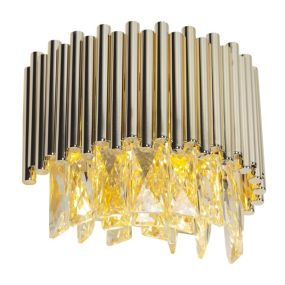 Maxlight Passion - plafondverlichting - Ø 24,5 x 18 cm - goud