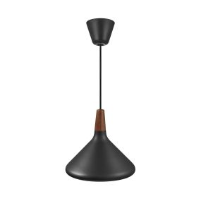 Design for the People Nori 27 - hanglamp - Ø 27 x 33,5 cm - zwart