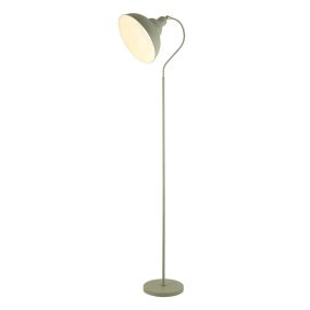 Searchlight Xenon - vloerlamp - 41 x 31 x 166 cm - taupe