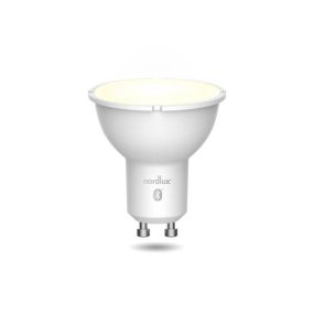 Nordlux Smart LED spot - set van 2 - slimme verlichting - Ø 5 x 5,5 cm - GU10 - 4,5W - dimfunctie en instelbare lichtkleur via app - wit