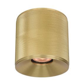 Artdelight Costa - opbouwspot - Ø 10,5 x 10 cm - mat goud