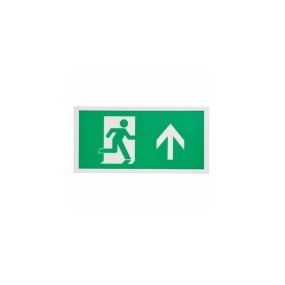 Integral LED Slim Line - vluchtrouteaanduiding - 39,4 x 19,5 x 2,6 cm - 1,5W LED incl. - Groen