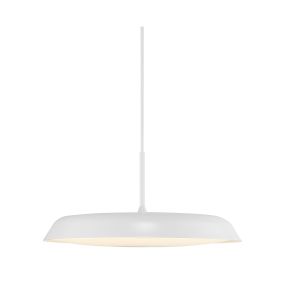 Nordlux Piso - hanglamp - Ø 36,5 x 217,2 cm - 22W dimbare LED incl. - wit