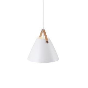 Design for the People Strap 27 - hanglamp - Ø 27 x 334,55 cm - wit