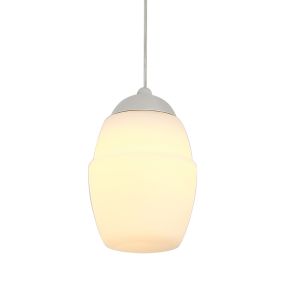 Maxlight Multi - hanglamp - Ø 20 x 120 cm - 5W LED incl. - wit
