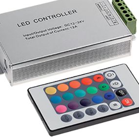 Elmark controller voor RGB-strip met infrarood afstandsbediening