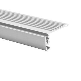 KLUS STEKO - LED profiel - 4,3 x 2,2 cm - geanodiseerd zilver