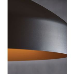 Heatsail Disc - staanlamp met afstandsbediening en verwarmingsfunctie -  ø 100 x 63 x 250 cm - IP43 - zwart