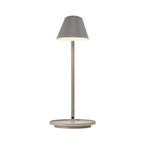 Design for the People Stay - tafellampen - Ø 20 x 47 cm - 14,5W dimbare LED incl. - grijs