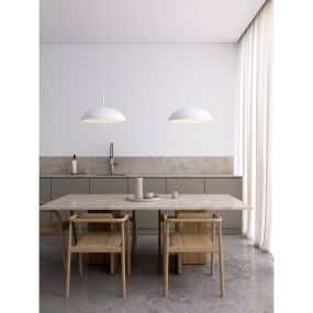 Design for the People Versale - hanglamp - Ø 49,5 x 341 cm - wit