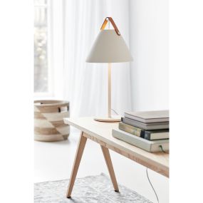Design for the People Strap - tafellamp - Ø 25 x 55 cm - wit