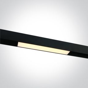 ONE Light magnetisch railsysteem MINI & MIDI - linear - railspot - 30 x 2,4 x 2,9 cm - 8W LED incl. - zwart
