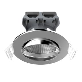 Nordlux Apollo - inbouwspot - 5,5W dimbare LED incl. - Ø 85 mm, Ø 72 mm inbouwmaat - IP23 - chroom