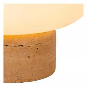 Lucide Anston - tafellamp - Ø 22 x 24 cm - taupe