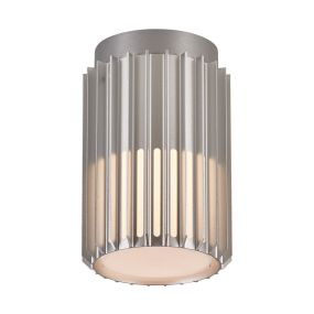 Nordlux Aludra - buiten plafondverlichting - Ø 12,4 x 18,8 cm - IP54 - aluminium