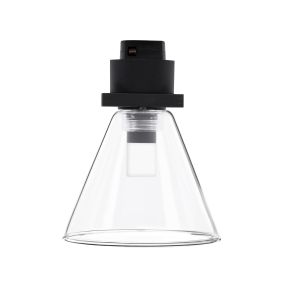 Nova Luce Oiko - armatuur voor magnetisch profielsysteem - Ø 12 x 16,5 cm - 5W LED incl. - zwart