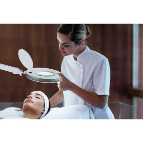 ONE Light Magnifying Lens LED Lamp - bureaulamp - 80 x 41 cm - 8W LED incl. - wit