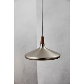 Design for the People Nori 39 - hanglamp - Ø 39 x 31 cm - geborsteld staal