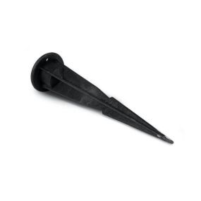 ONE Light Accessories - plastic spike voor tuinspots - Ø 4,5 x 17,2 cm - zwart