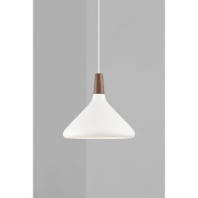 Design for the People Nori 27 - hanglamp - Ø 27 x 33,5 cm - wit