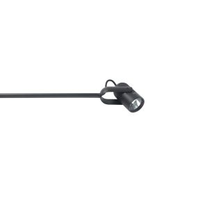 Faro Slot - projectie lamp - 50 x 7,7 x 7,7 cm - 13W LED incl. - IP65 - mat zwart