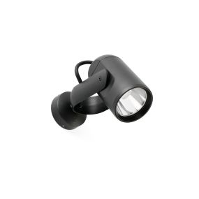 Faro Slot - buiten wandlamp - 20 x 7,7 x 7,7 cm - 13W LED incl. - IP65 - mat zwart