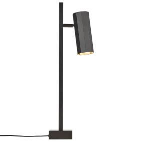 Nordlux Alanis - tafellamp - 8 x 8 x 49,5 cm - zwart