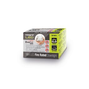 Integral LED mini - inbouwspot - Ø 64 mm - Ø 45 mm inbouwmaat - IP65 - satijn nikkel