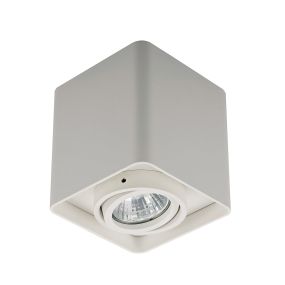 Zuma Line Quadry SL 1 - opbouwspot 1L - 10 cm - wit