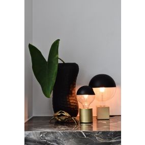 Calex Rond - tafellamp - Ø 8,5 x 8,5 cm - goud