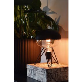 Calex Tripod - tafellamp - Ø 21 x 16,5 cm - zwart