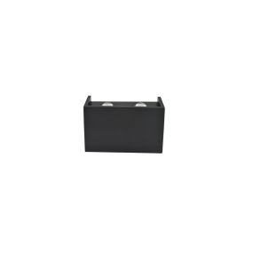 Projectlight Helmut - wandverlichting - 8 x 4 x 12,5 cm - 7W dimbare LED incl. - zwart