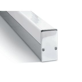 ONE Light Mirror LED Range - spiegellamp - 58 x 8 x 4 cm - 23W LED incl. - IP44 - chroom - witte lichtkleur