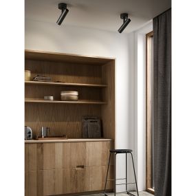 Design for the People Mib 6 - opbouwspot 1L - 10 x 6 x 20 cm - zwart