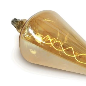 ONE Light Decorative LED lamp - Ø 20 x 40 cm - E27 - 8W - niet-dimbaar - 2700K - amber