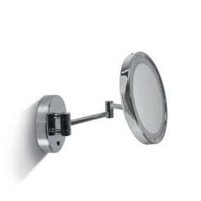 ONE Light Mirror G9 Decorative Globes - spiegel met verlichting - Ø 23 x 37,5 cm - 7W LED incl. - IP44 - chroom