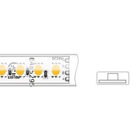 Klus LED strip - 1cm breed, 500cm lengte - 24Vdc - 7W LED per meter - 120 LEDs per meter - IP65 - RGB