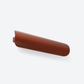 Faro Novo 500 - wandlamp - 50 x 7 x 10,8 cm - 12W LED incl. - terracotta