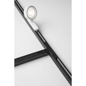 Nova Luce Roler - 3-fase railspot - Ø 9,5 x 15,5 cm - 20W LED incl. - zandwit