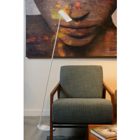 Lucide Hester - staanlamp - 15 x 61 x 137 cm - wit
