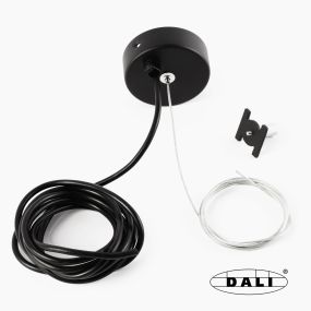 Faro Neso - ophangset + voeding - DALI - zwart