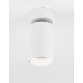 Nova Luce Tod - opbouwspot 1L - 5,7 x 13 cm - zandwit