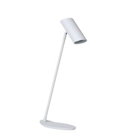 Lucide Hester - bureaulamp - 12 x 28,5 x 54,5 cm - wit