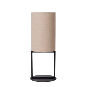 Lucide Herman - tafellamp - Ø 20 x 50 cm - beige