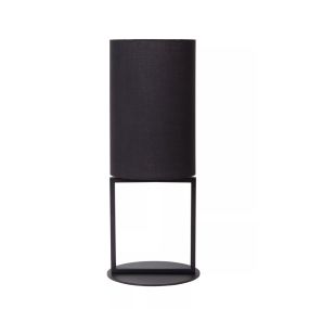 Lucide Herman - tafellamp - Ø 20 x 50 cm - zwart