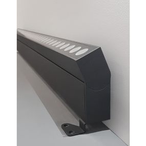 Nova Luce Wall Washer - 100 x 6,5 x 12 cm - 48W LED incl. - IP67 - zwart